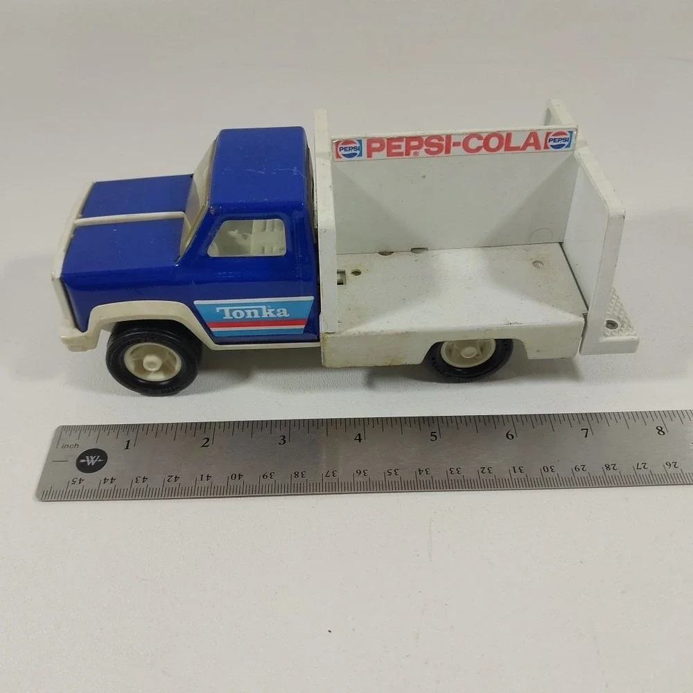 TONKA Pepsi-Cola TRUCK Soda Pop Delivery Van Pressed Steel & Plastic‎ 7.5